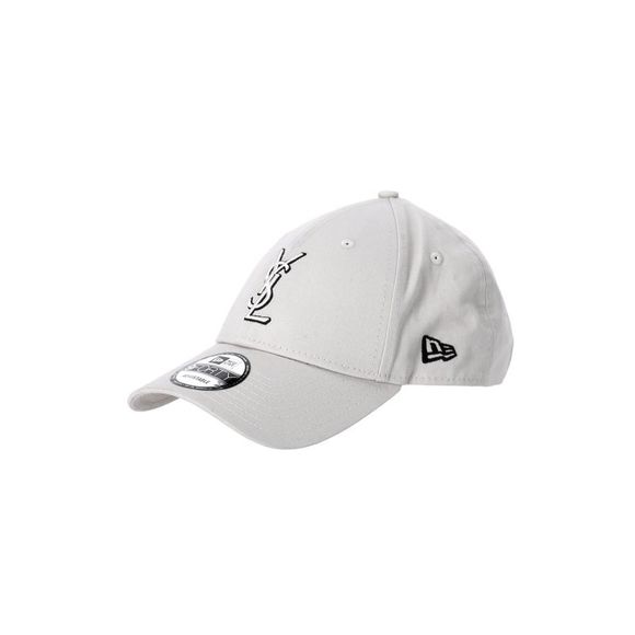 Saint Laurent x New Era Cassandre Cap in White Cotton - Picture 3 of 8